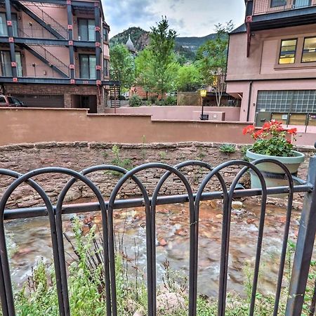 Downtown Manitou Springs Home Tranquil Creek View Exterior foto