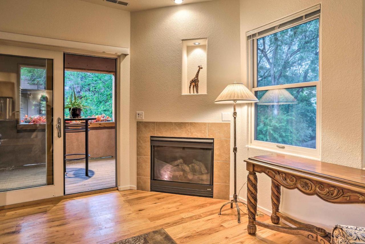 Downtown Manitou Springs Home Tranquil Creek View Exterior foto