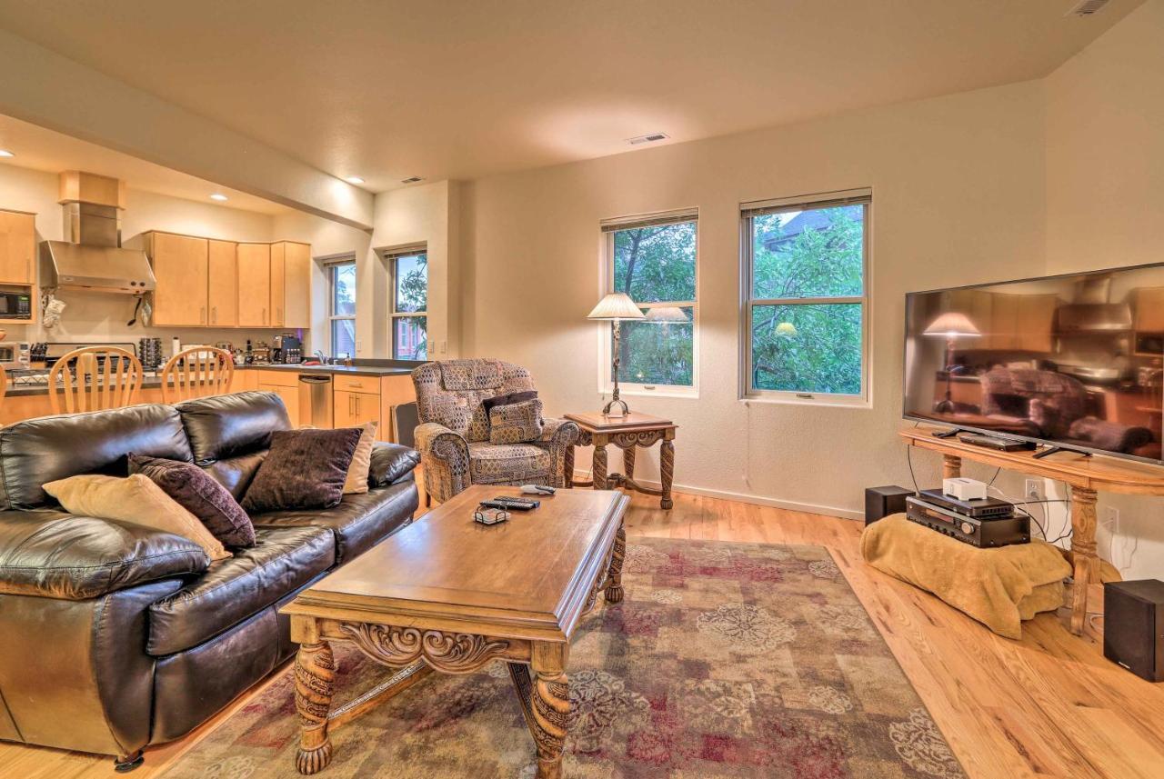 Downtown Manitou Springs Home Tranquil Creek View Exterior foto